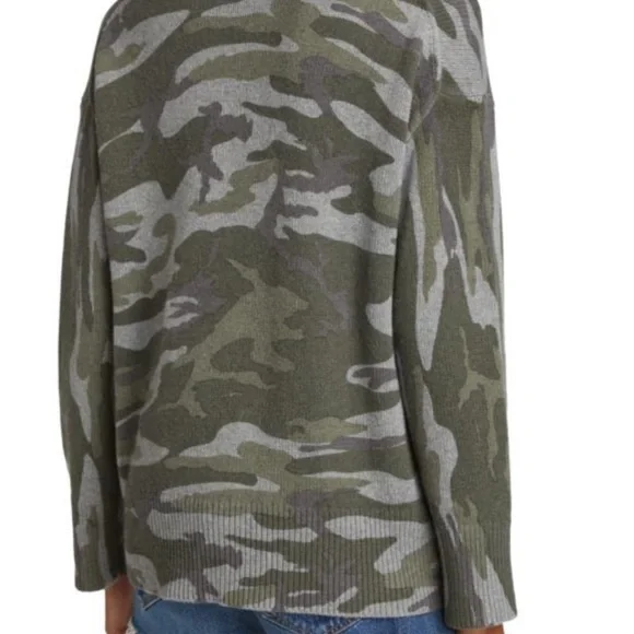 Rails NWT Juno Sweater Size Small | Camo Print - Picture 4 of 10